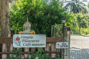 Simple Pleasures Cafe Entrance